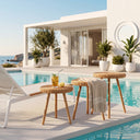 Premium Rattan 3'lü Sehpa Seti