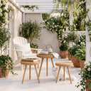 Premium Rattan 3'lü Sehpa Seti
