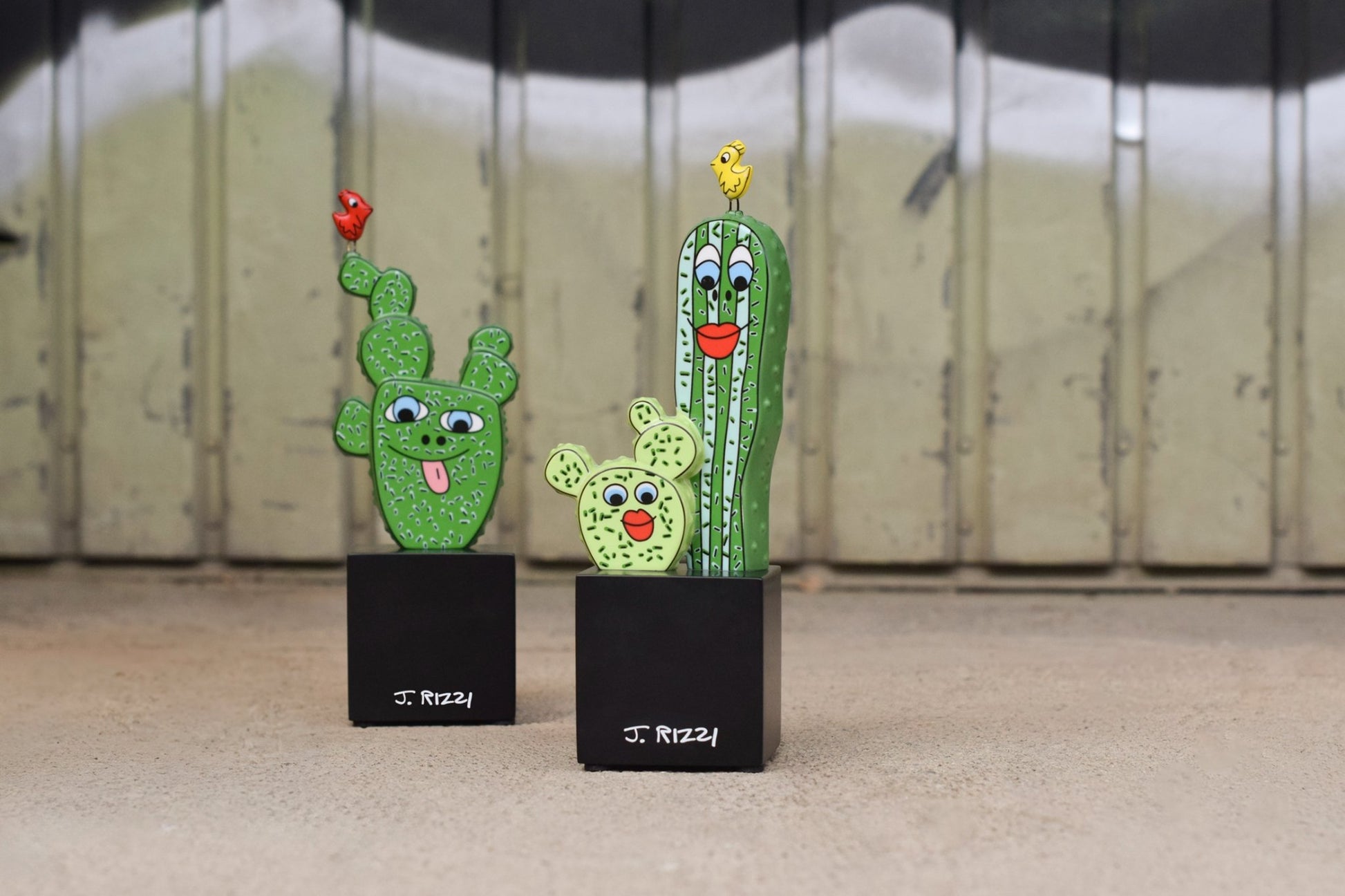 Prickly Pair Figur - James Rizzi Koleksiyonu