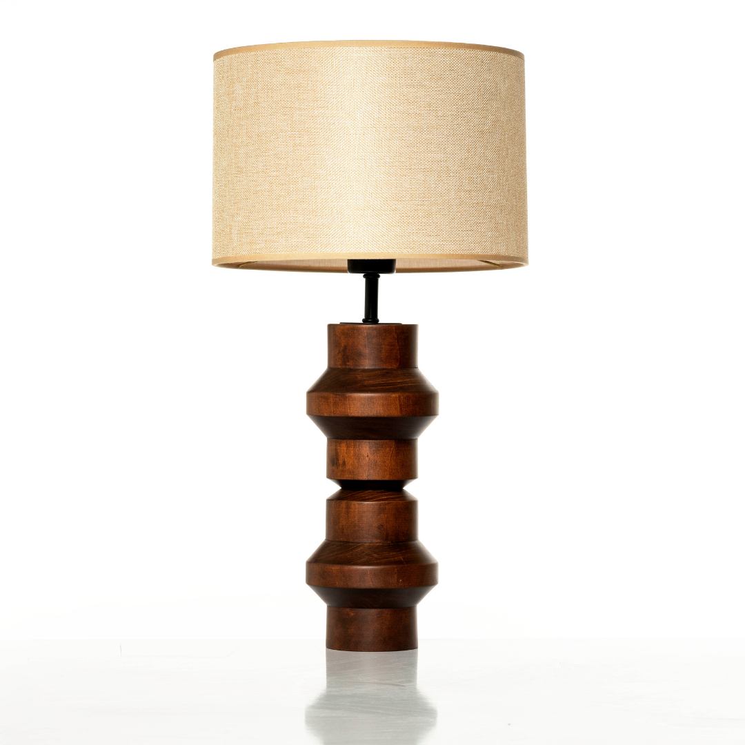 Procyonn Ahşap Abajur