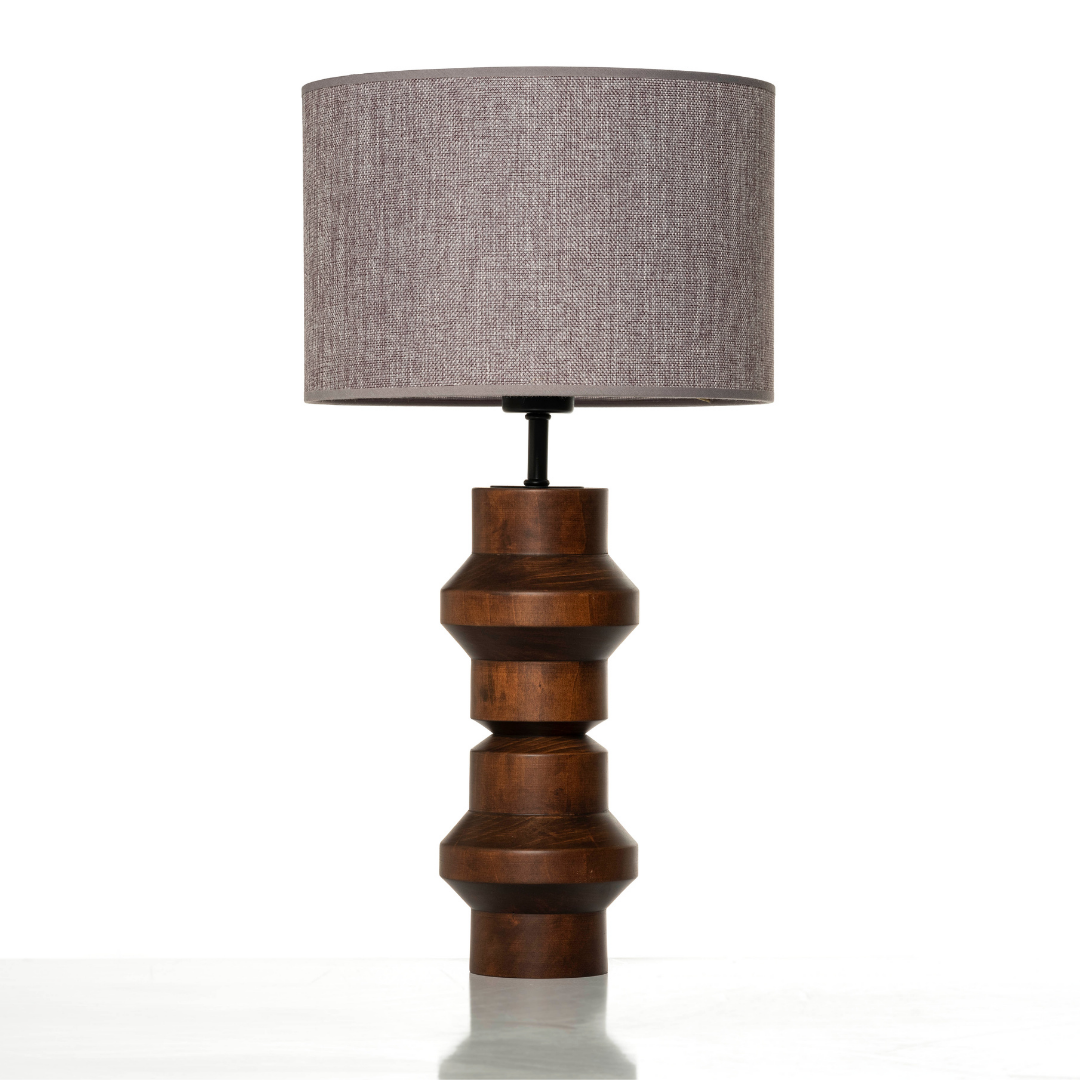 Procyonn Ahşap Abajur