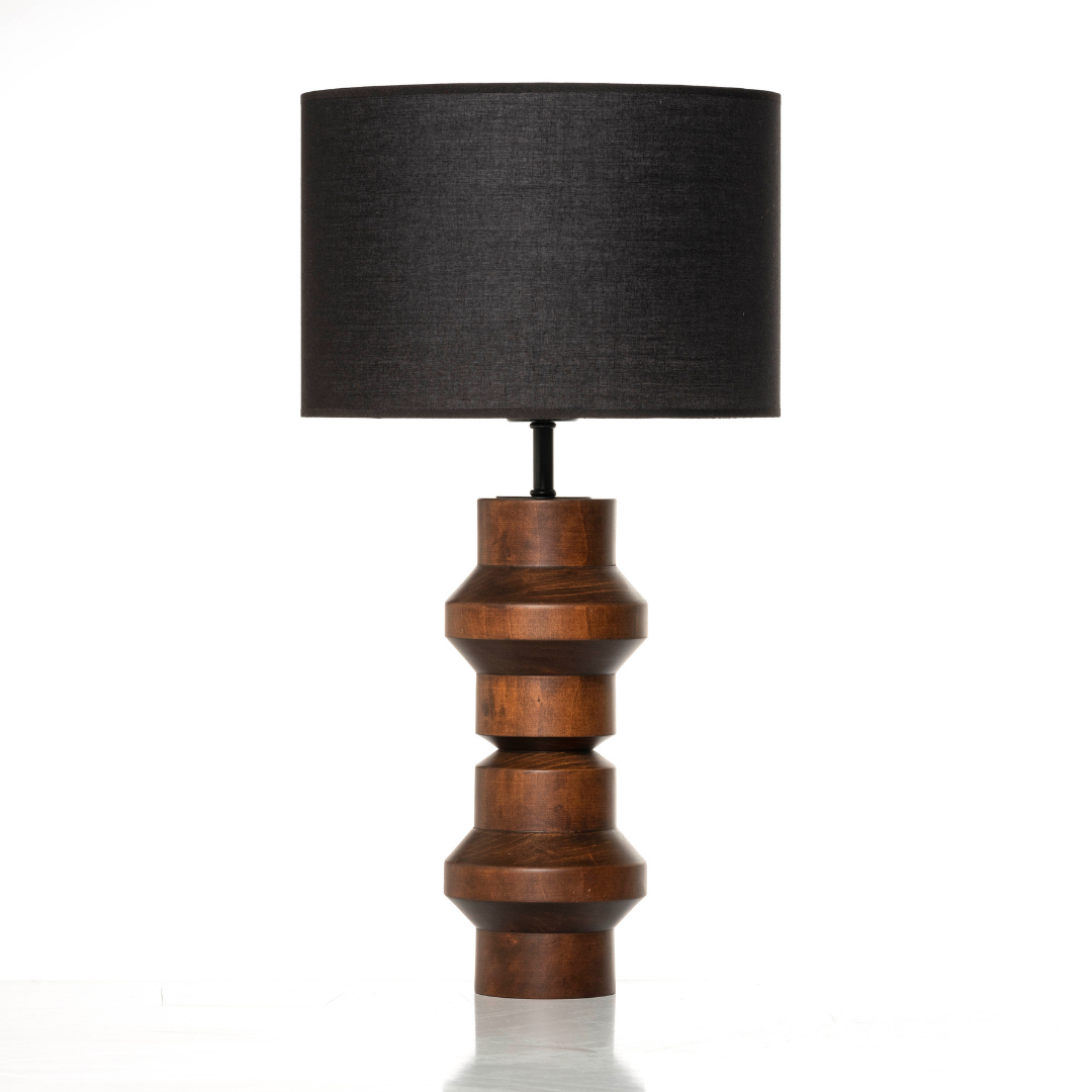 Procyonn Ahşap Abajur