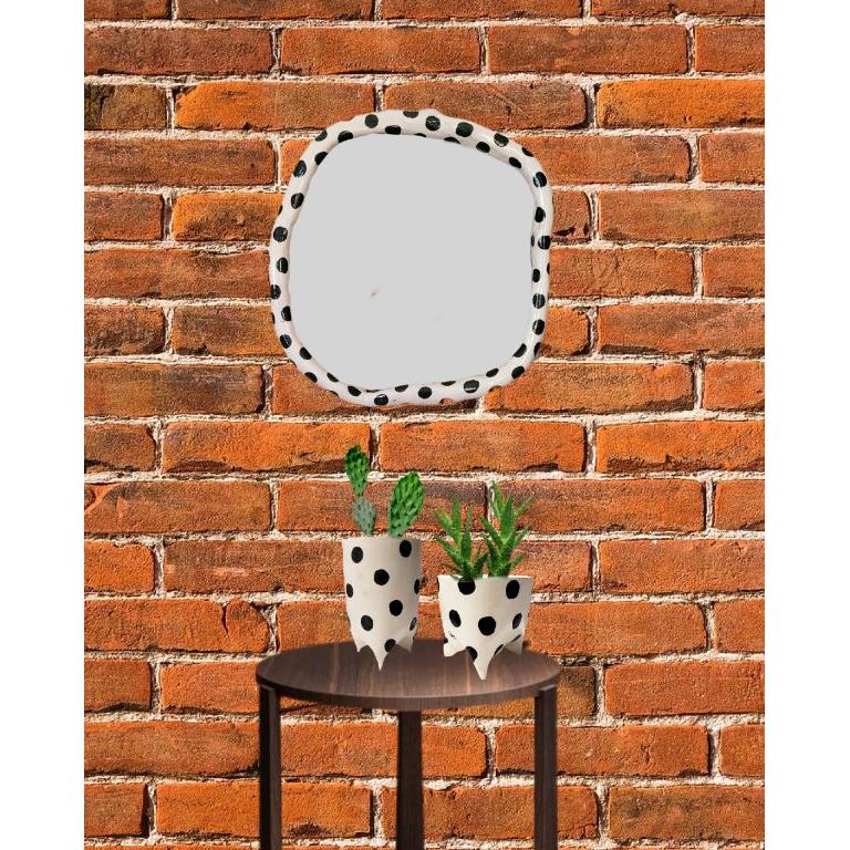 Puantiyeli, Amorf Seramik Çerçeve/Ayna