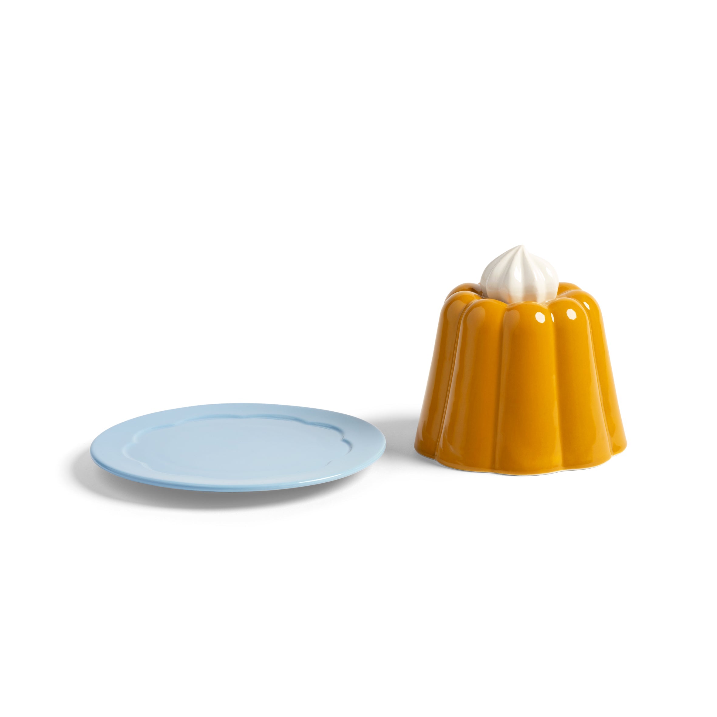 Puding Formunda Sarı Saklama Kabı-Saklama Kutusu-&klevering-NowShopFun