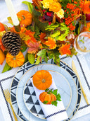 Pumkin Nakışlı Yemek Peçetesi (8'li Paket)-Peçete-Paon-NowShopFun