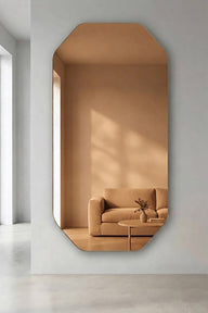 Puro Sekizgen Ayna-Ayna-Yapı Cam-Bronz-NowShopFun