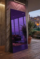 Purple Mor Dekoratif Ayna