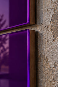 Puzzle Renkli Cam Duvar Aynası