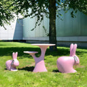 Rabbit Tree Pembe İki Başlıklı Sehpa