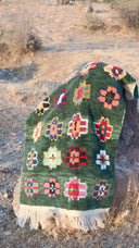 Flowers El Dokuma Tülü Halı