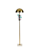 Bubble Mat Gold Soft Metal Gövdeli Lambader