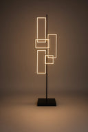 Quadrangular Lux Led Lambader 165 Cm, Dimmer ve Kumandalı