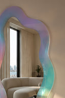 Rainbow Renk Geçişli Boy Aynası