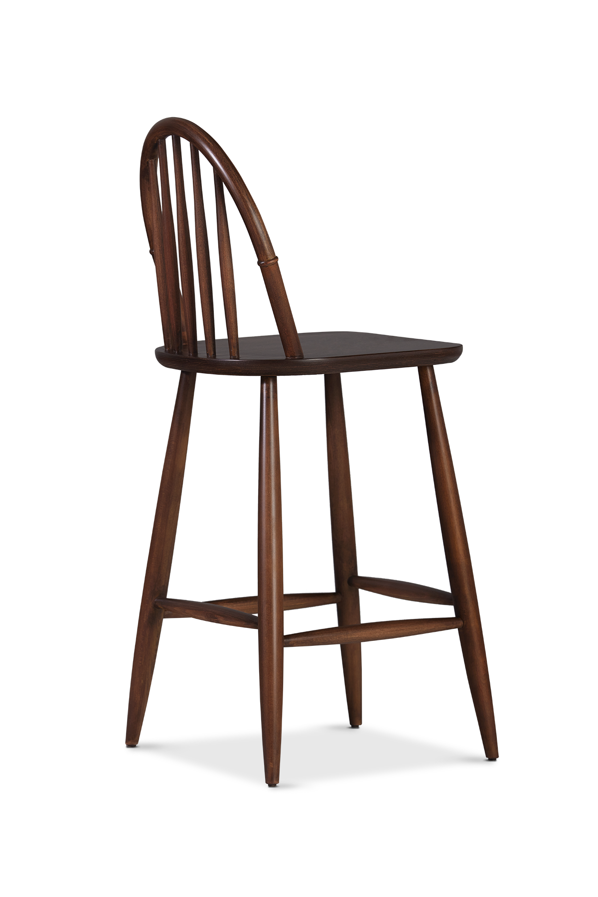 Randi Ahşap Bar Sandalyesi