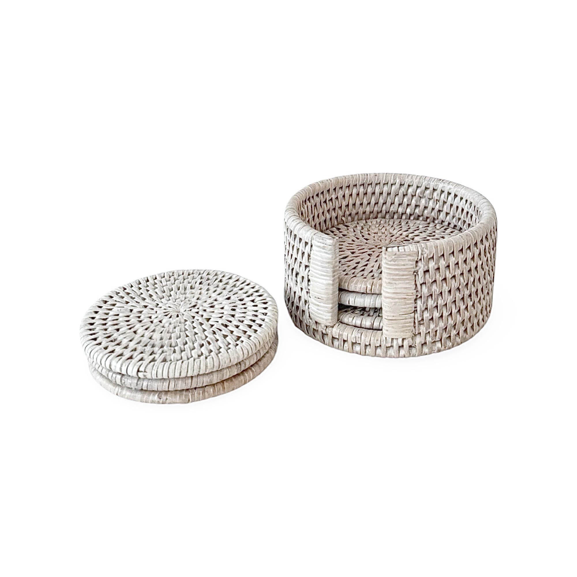 Rattan Bardak Altlığı (6'lı Set)