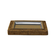 Rattan Dikdörtgen Anahtarlık Tabağı