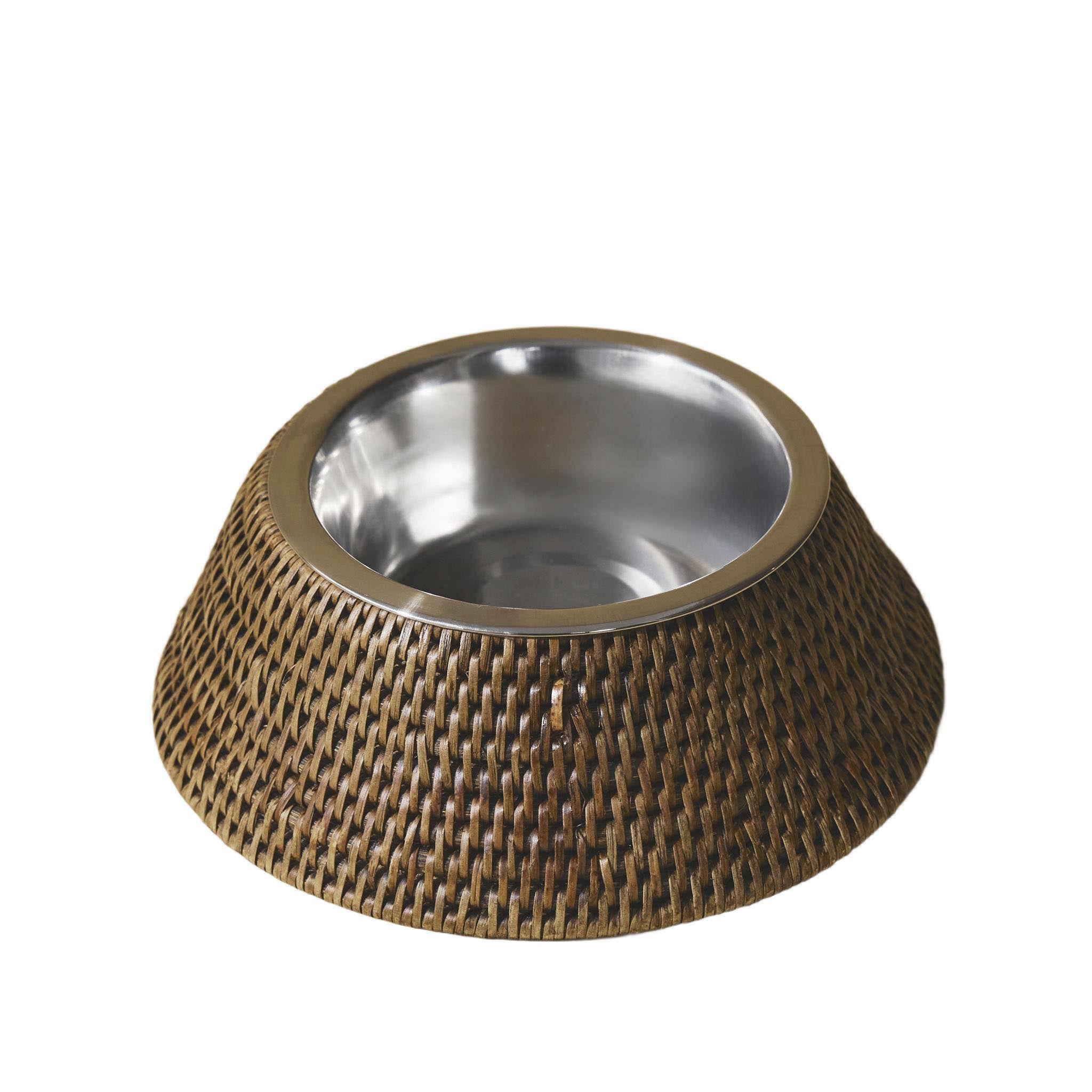 Rattan Evcil Hayvan Mama Kabı