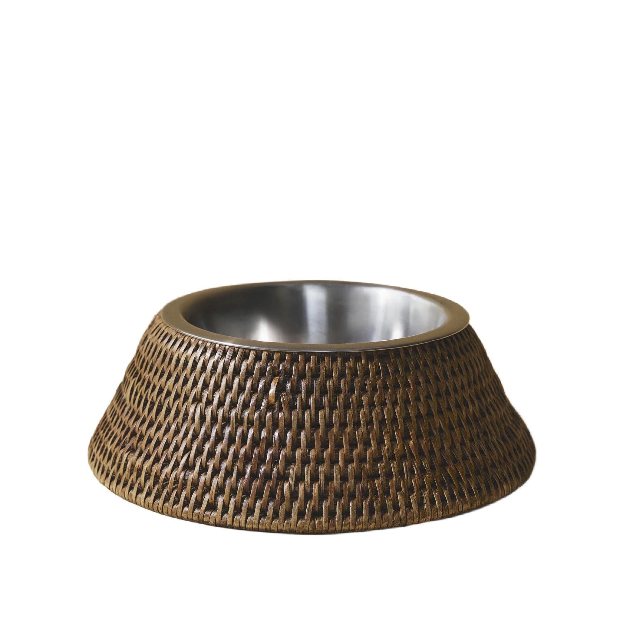 Rattan Evcil Hayvan Mama Kabı