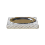 Rattan Oval Anahtarlık Tabağı