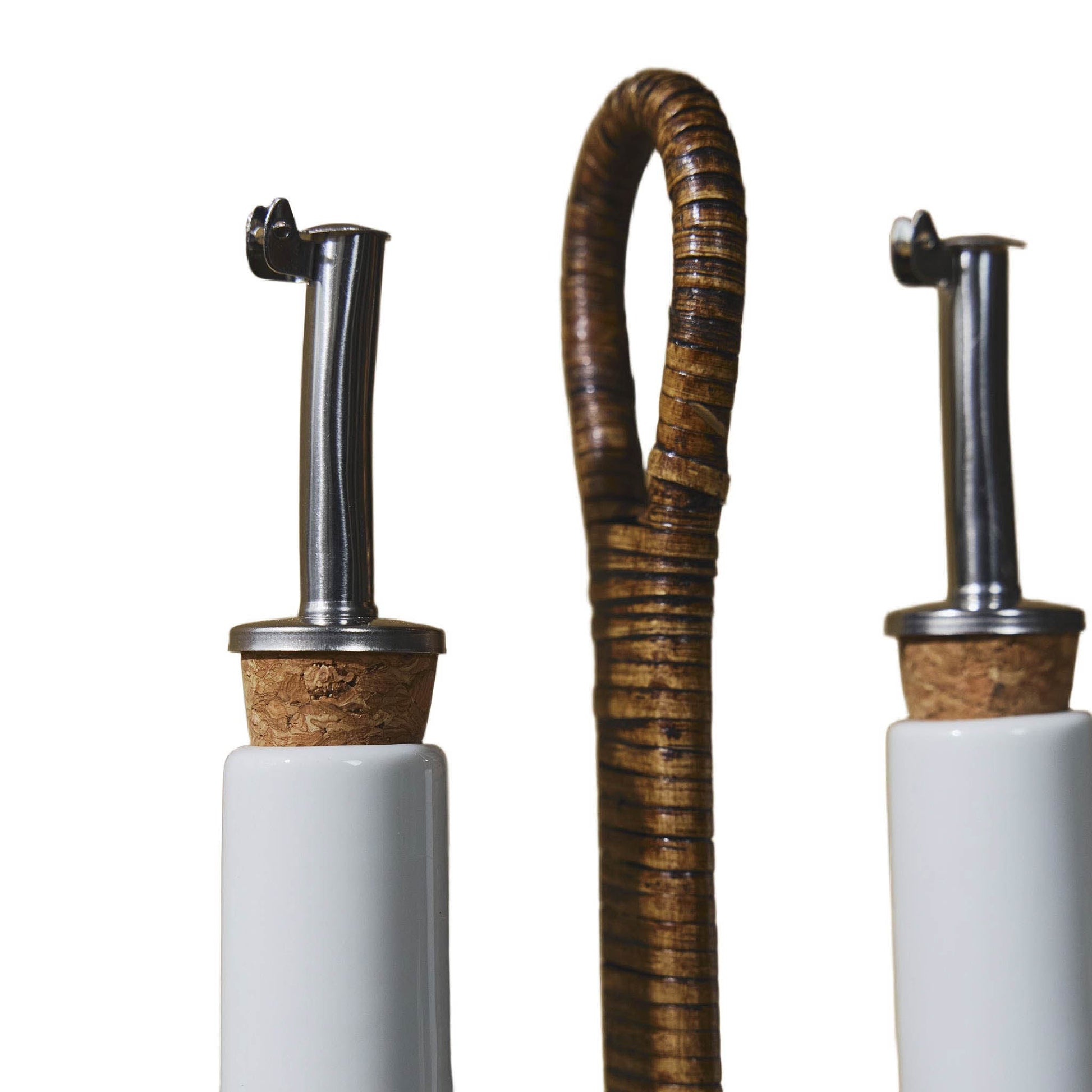 Rattan Yağlık Tuzluk Seti