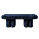 Ravello Lacivert Kadife Bench-Bank-Cipretti-NowShopFun