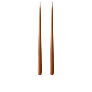 Raw Toffee Kokusuz 2'Li Uzun Konik Mum 42 Cm