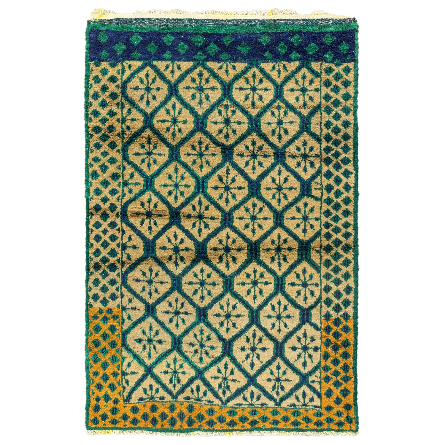 Razavi Geometrik Desenli Tülü Halı 120x178 cm