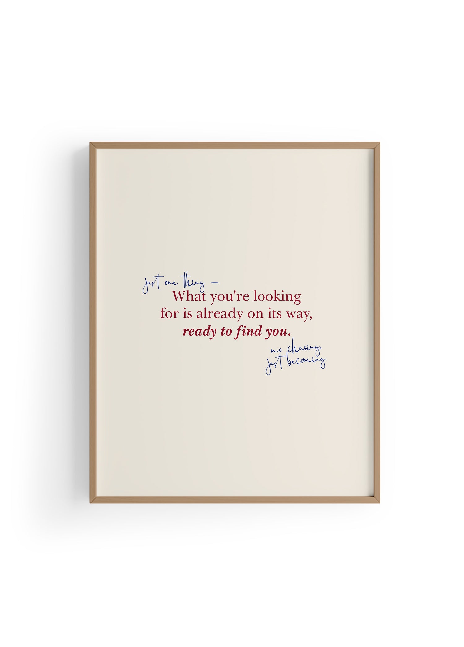 Ready To Find You | Tipografi Posteri