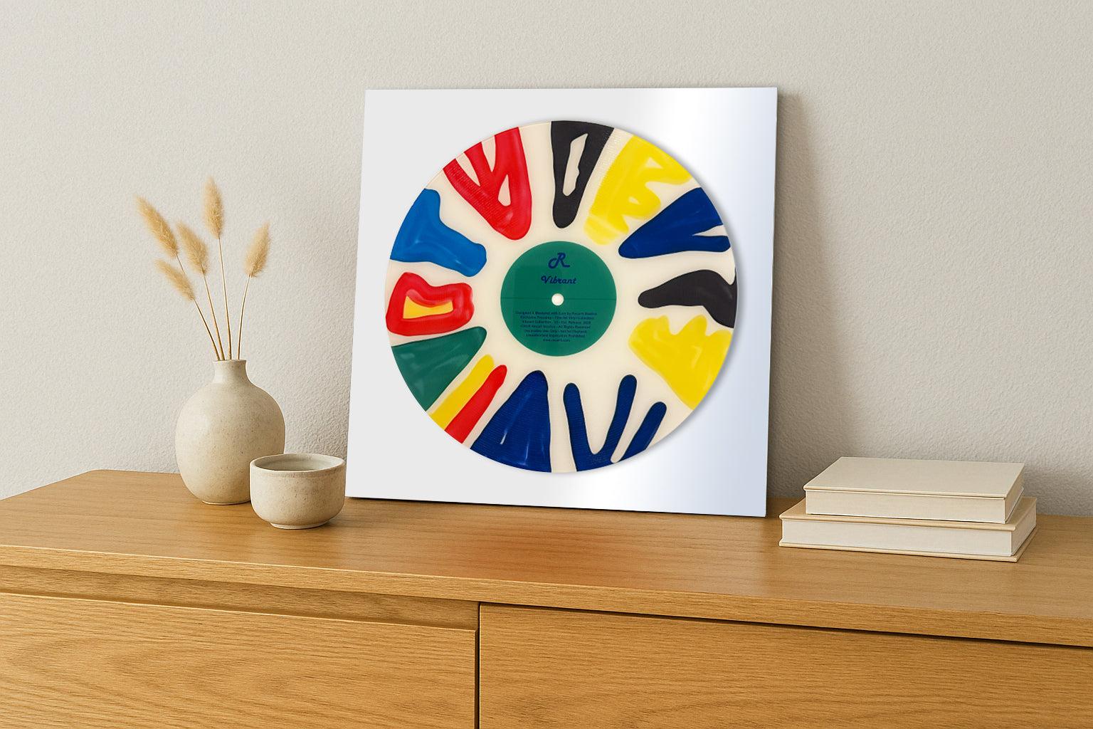 Dekoratif Plak Vibrant