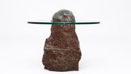 Red Lava Rock 004 Doğal Taş Orta Sehpa-Orta Sehpa-Concept Magma-NowShopFun