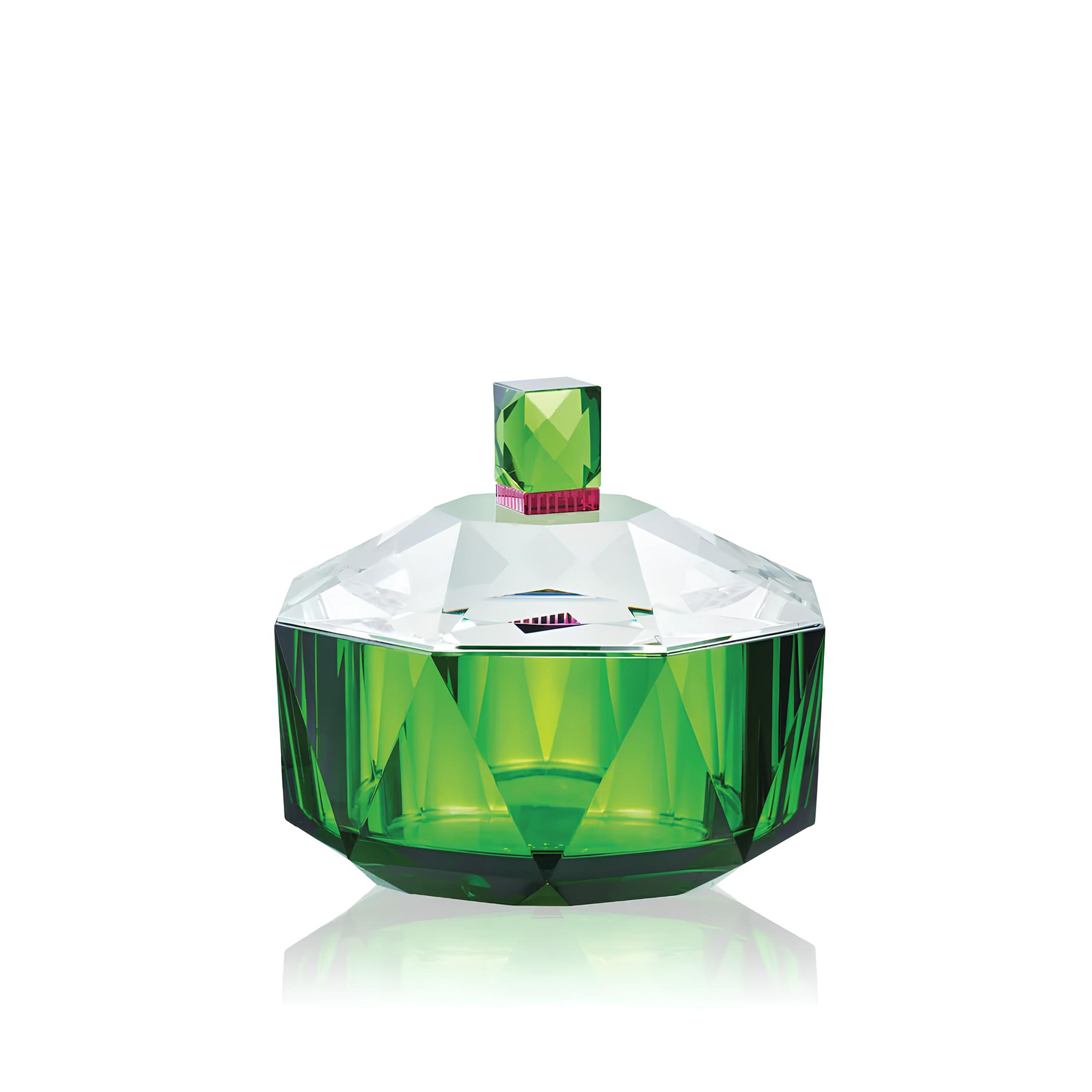 New Haven Yeşil Kristal Saklama Kabı