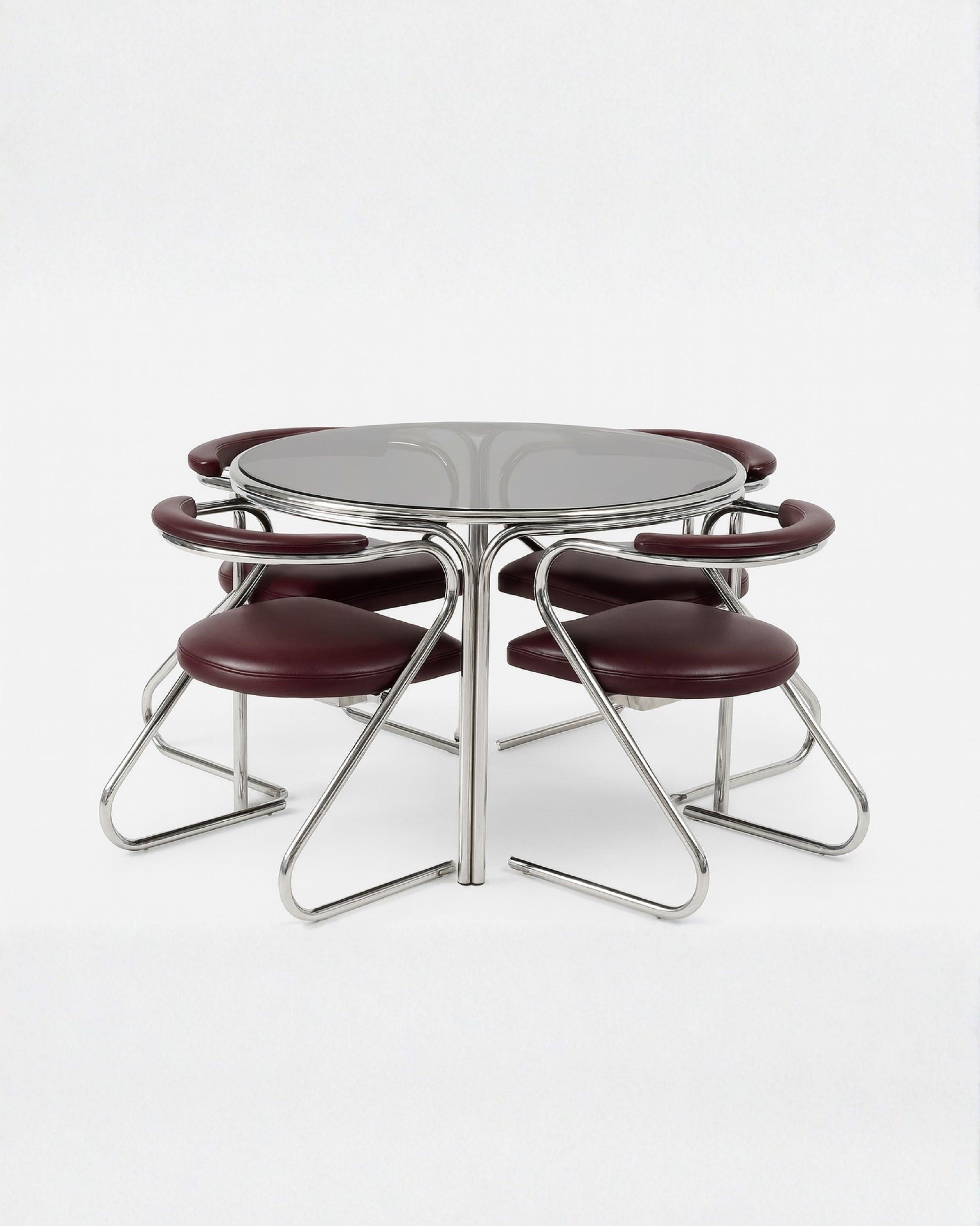 Merlo Sandalye Seti (4'lü)