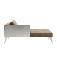 Regia Paslanmaz Çelik Daybed Koltuk-Daybed-Kalente-NowShopFun