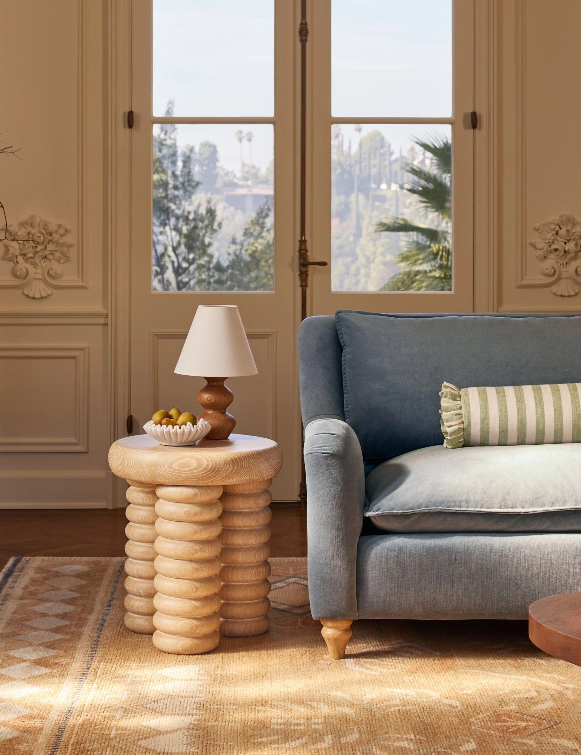 Rena Ahşap Masa Lambası-Masa Lambası-Rones Design-NowShopFun