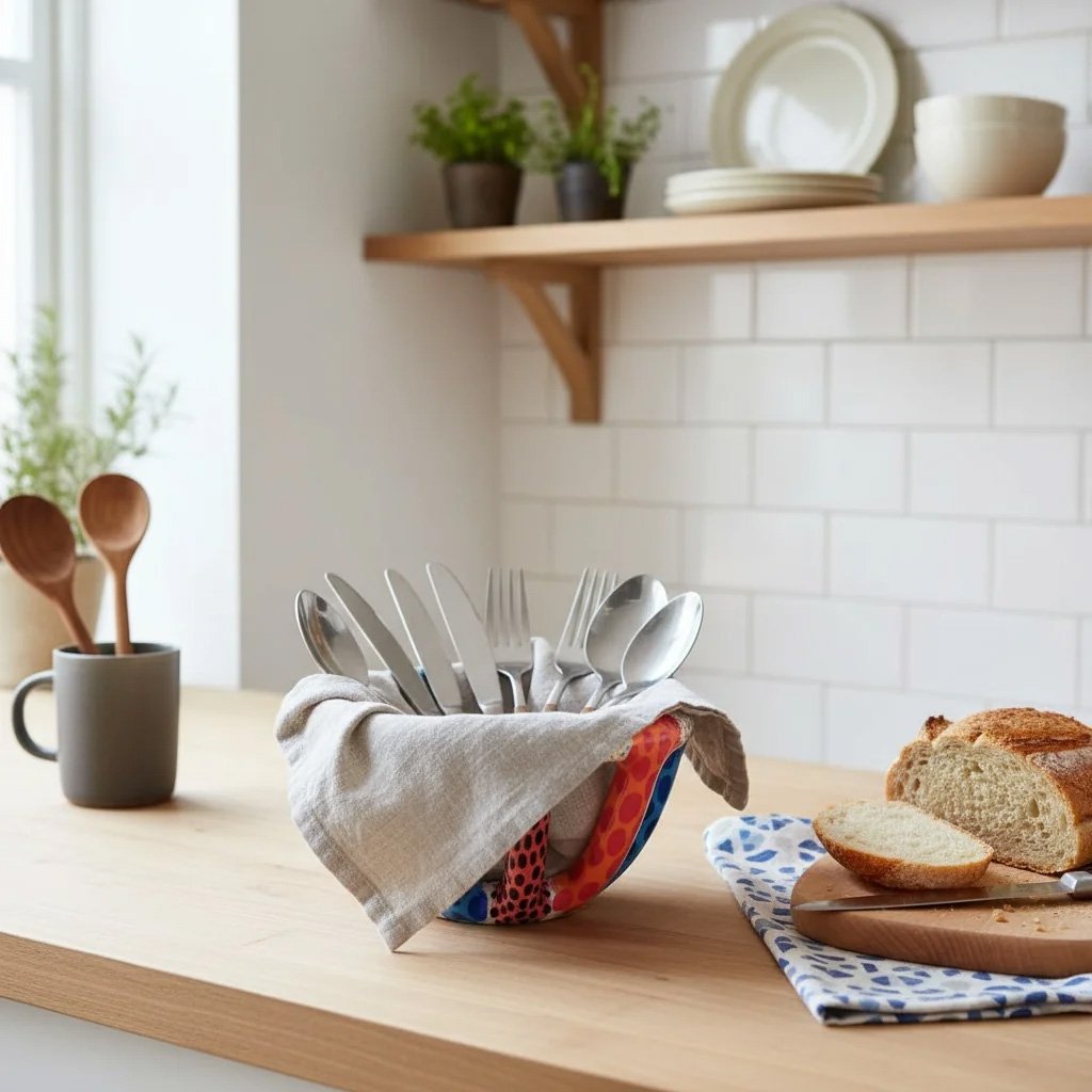 Renkli Mini Seramik Sepet