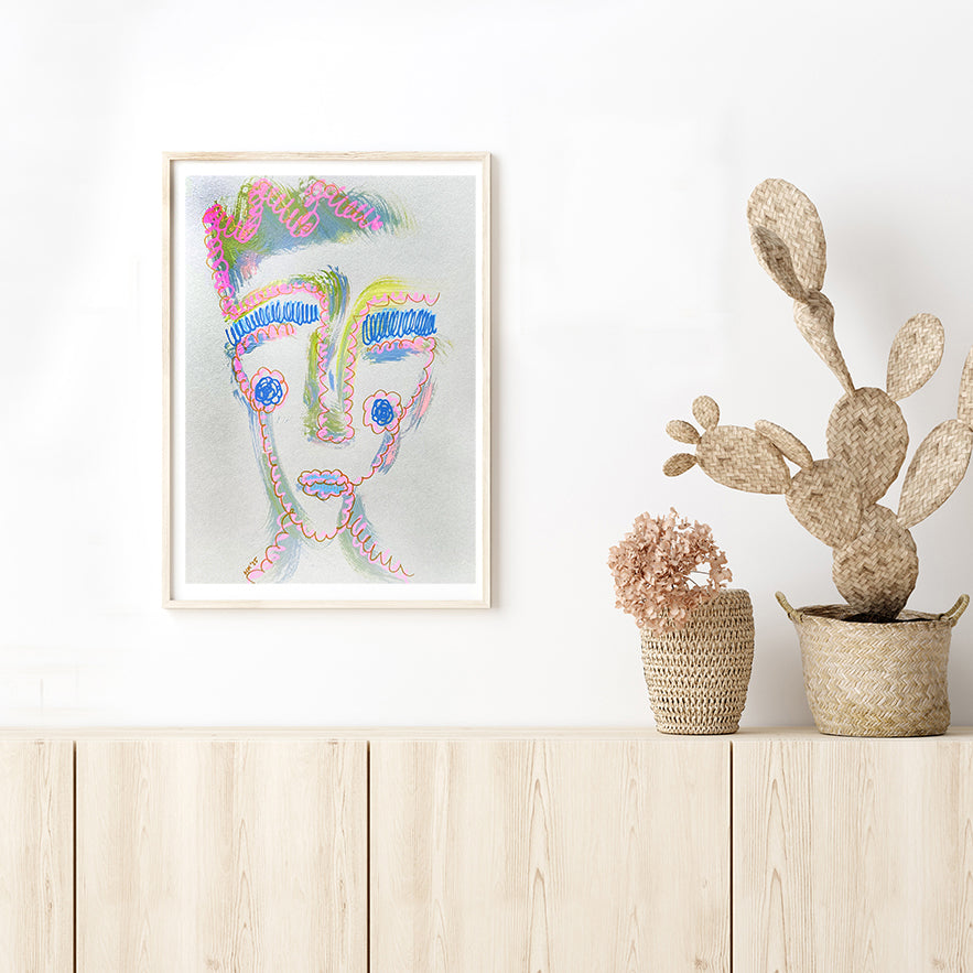 Resim Kağıdı Çizgisel Portre Serisi – 12-Resim-DIY and GREEN-NowShopFun