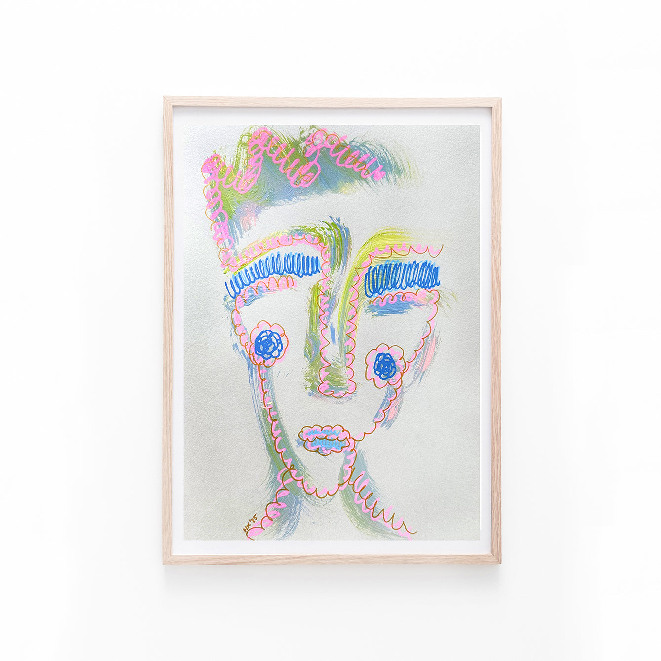 Resim Kağıdı Çizgisel Portre Serisi – 12-Resim-DIY and GREEN-NowShopFun