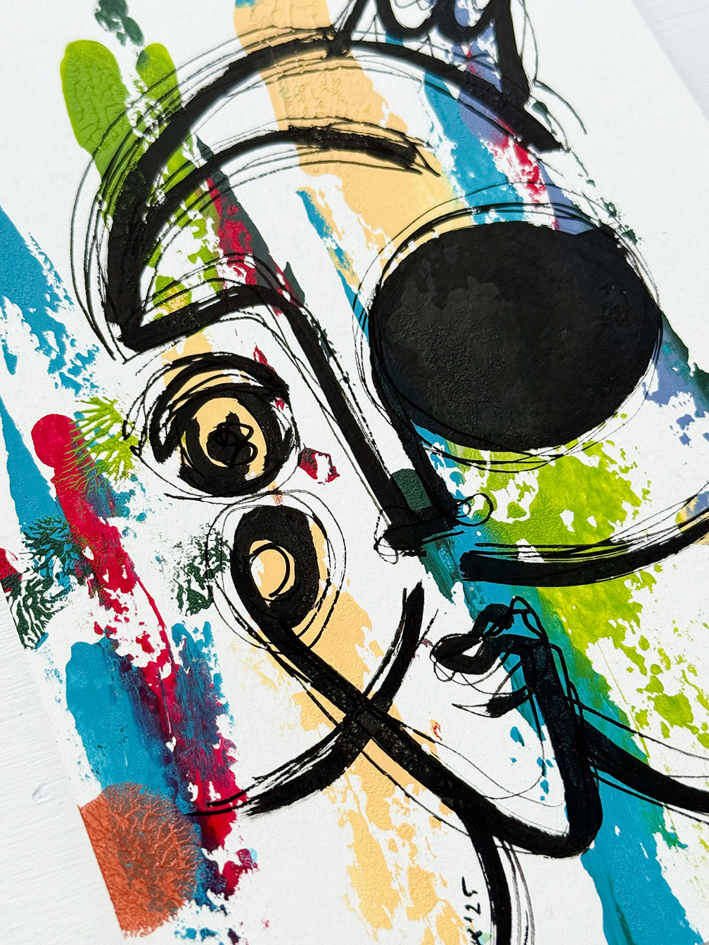 Resim Kağıdı Çizgisel Portre Serisi- 36