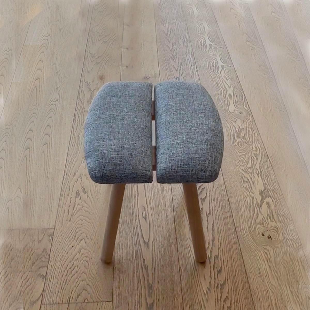 Almond Ceviz Puf Tabure