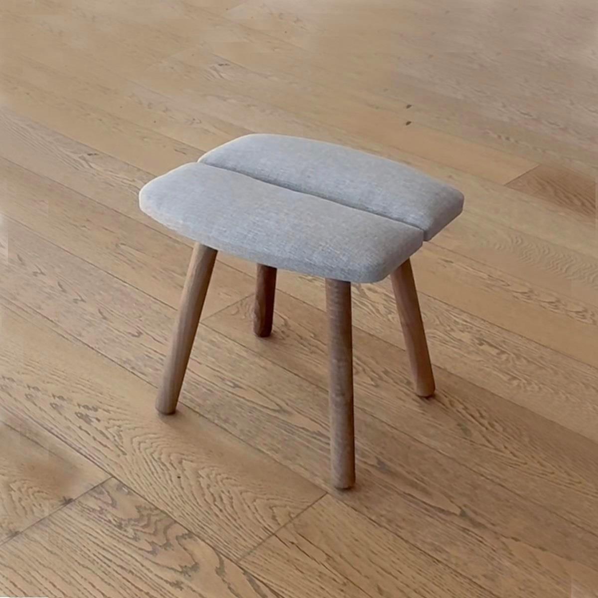 Almond Ceviz Puf Tabure