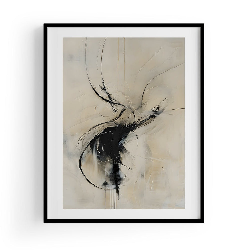 Reverie | Soyut Baskı-Baskı-ODA.products-30x40-Siyah-NowShopFun