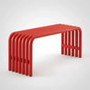 Ribbo Metal Bench