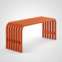 Ribbo Metal Bench
