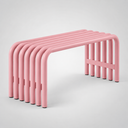 Ribbo Metal Bench