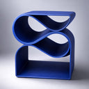 Ribbon S Unit Yan Sehpa-Yan Sehpa-29 Designlab-Cobalt-NowShopFun