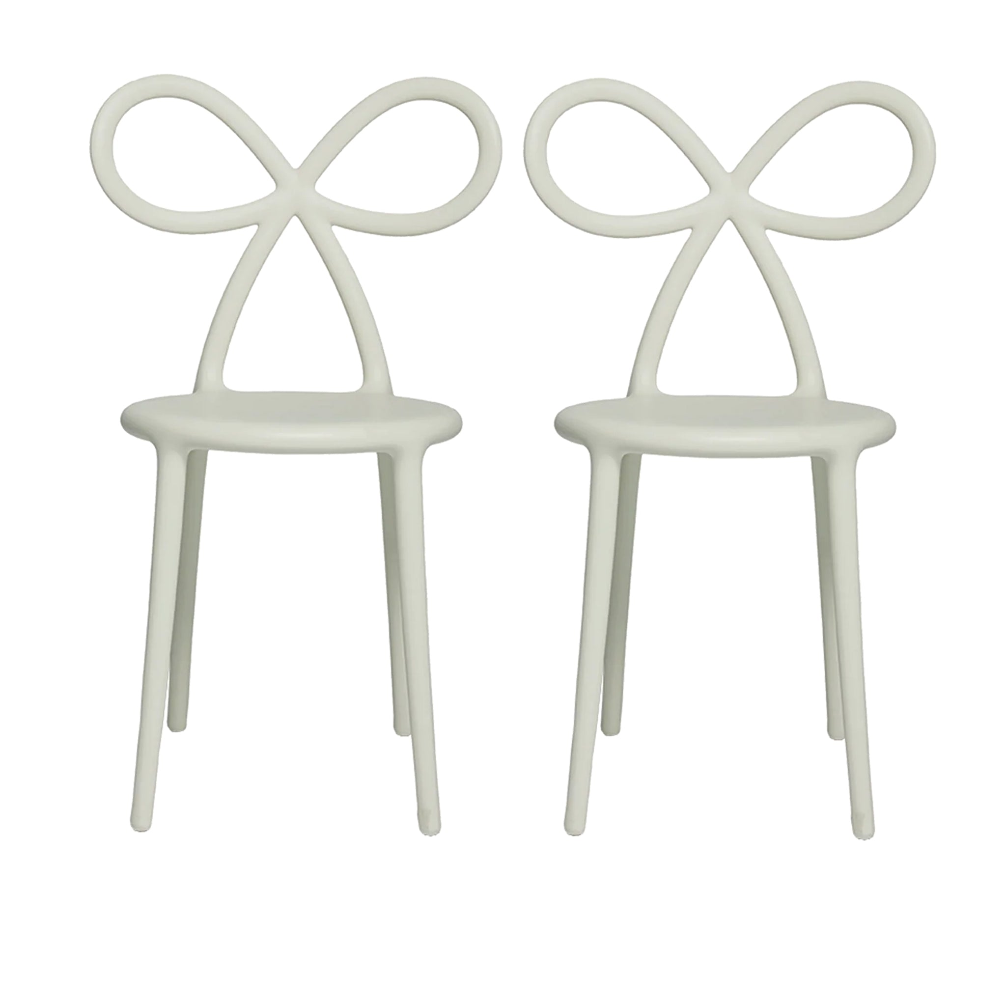 Ribbon 2'li Beyaz Sandalye Seti