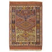 Rinat Etnik Tasarımlı Nuzumla Kilim 149x187 cm-Kilim-Soho Antiq-NowShopFun