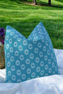 Riviera Picnic - Çiçek Desenli Çok Renkli Outdoor Kırlent Seti