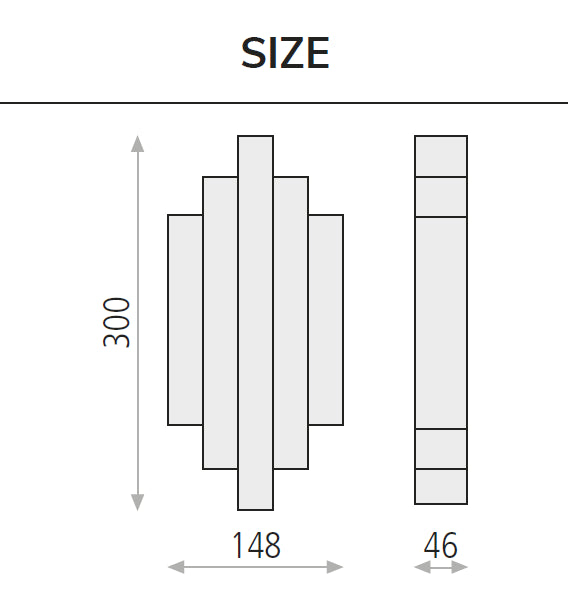 Robin Apli̇K 1l White Ø15x30 Cm Led 1x21w 3000k