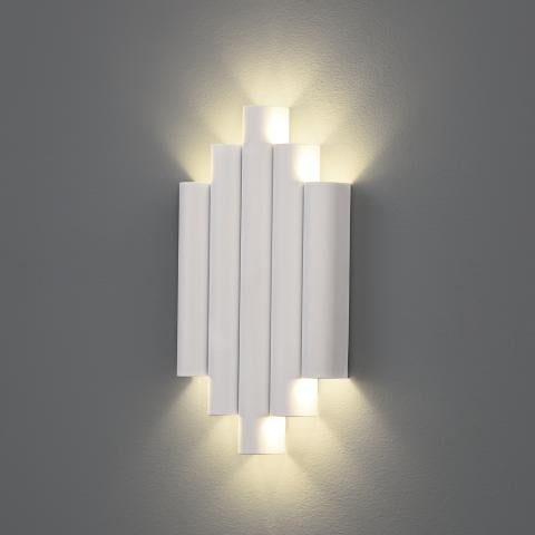 Robin Apli̇K 1l White Ø15x30 Cm Led 1x21w 3000k